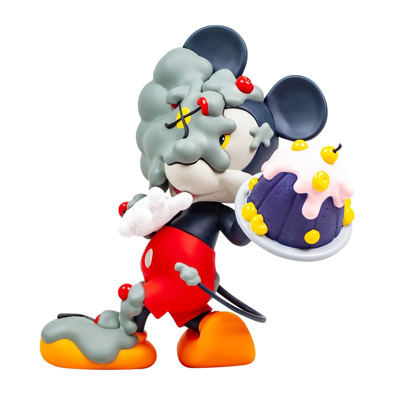 Custom small cartoon figure pvc art figurine resin figurine collectible vinyl designer animal toy maker