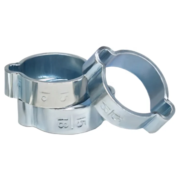 Factory direct sales good quality stainless steel galvanized iron ear hose clamp