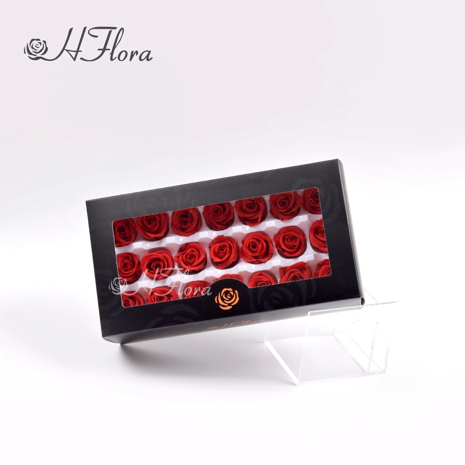 Wholesale Party Wedding Event Dress Up Bouquet Making Flower Material eternity roses A Grade 2-3cm real preserved roses head