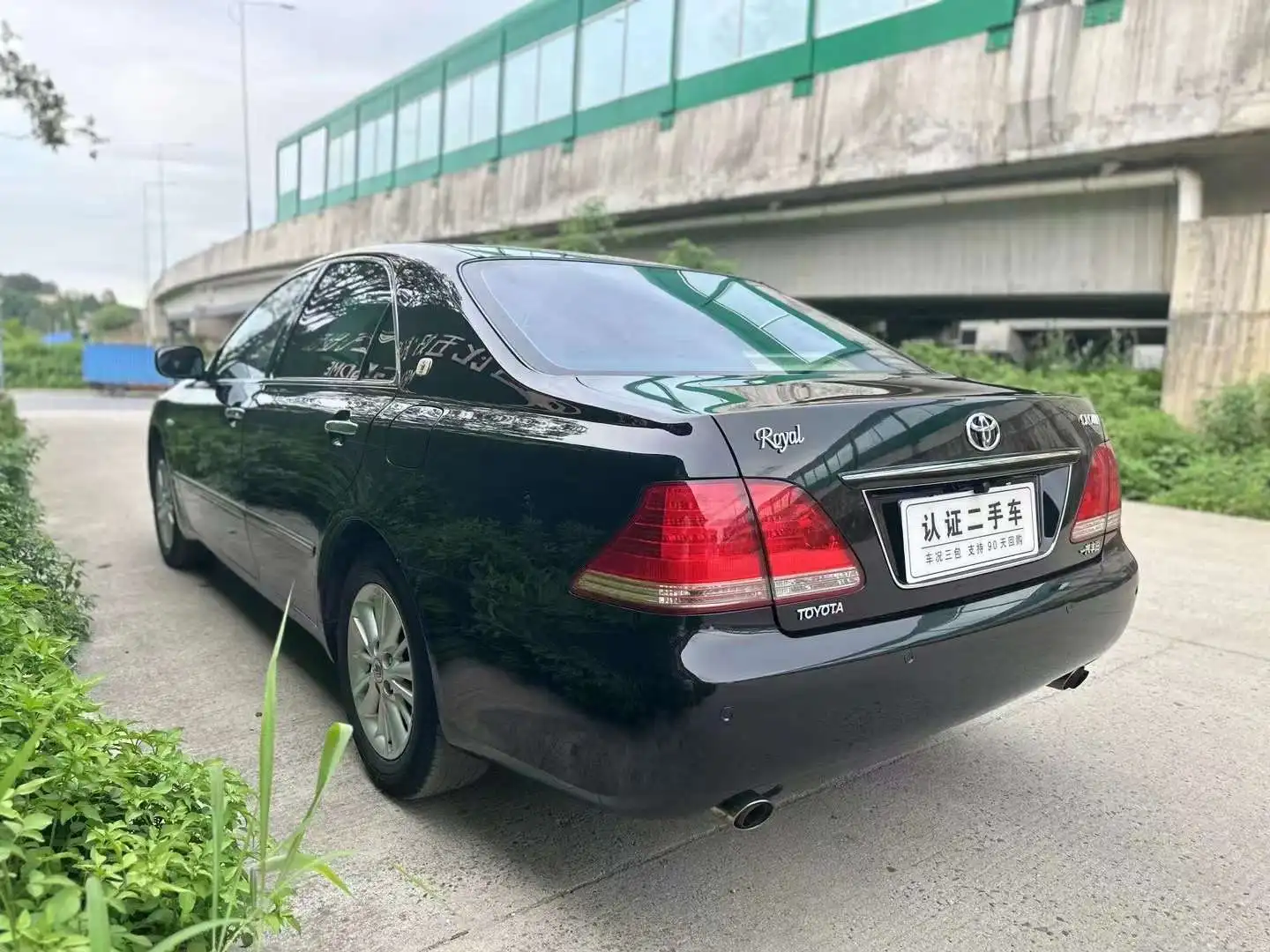 2009 Toyota Crown 2.5L кожаный люк на крыше бензиновый автомобиль.