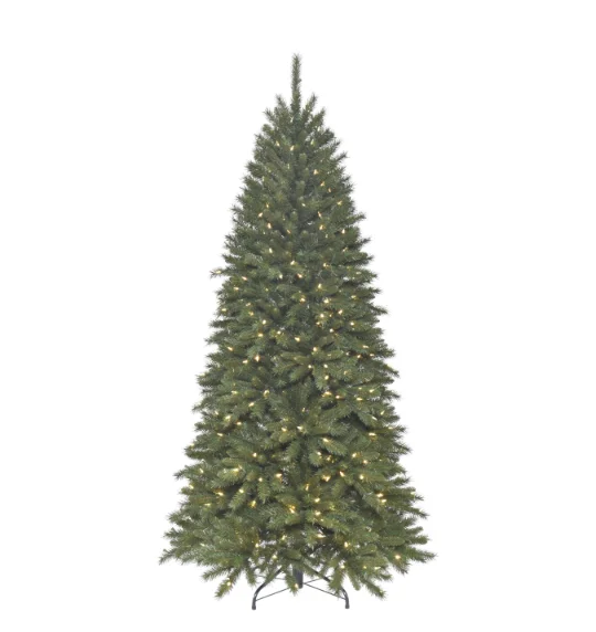 Premium Quality Christmas Trees Wholesale Low Voltage Warm White Led Christmas And Tree Pvc 6.5 Foot Christmas Tree