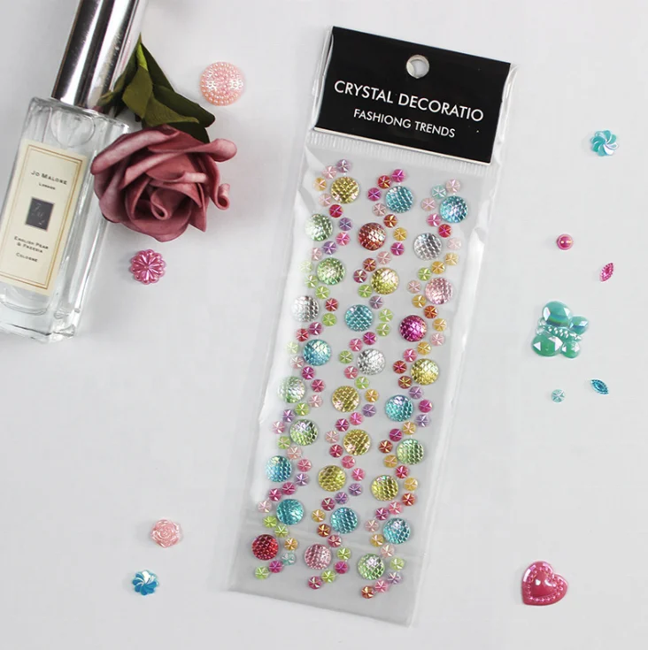 
3D crystal/diamond/acrylic/rhinestone gem stickers 