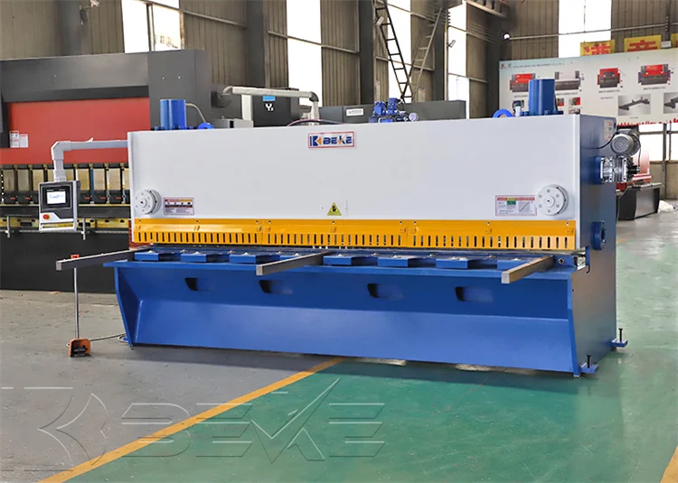 QC12K 6x3200 sheet metal cutting machine CNC hydraulic plate guillotine shearing machine