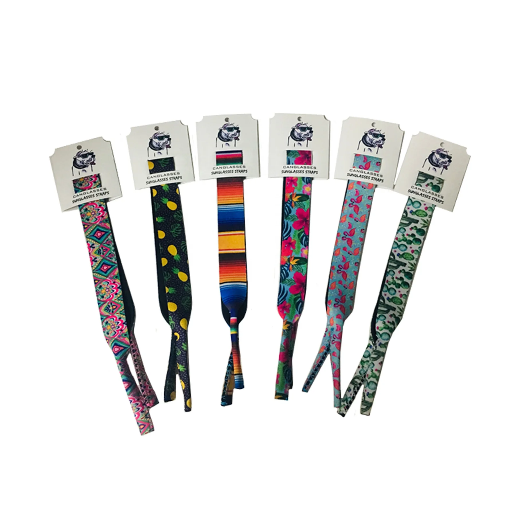 OEM Service Custom Neoprene Sunglasses Eyeglass Neck Straps