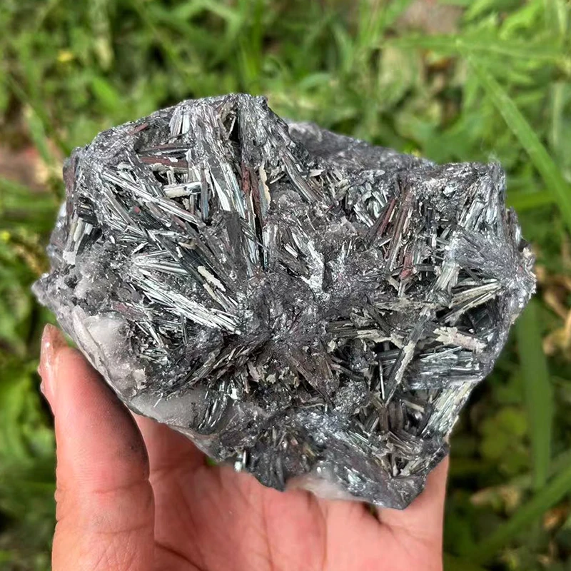 Wholesale Natural Healing Crystal Quartz Mineral Specimen Rough Stibnite Raw Antimonite