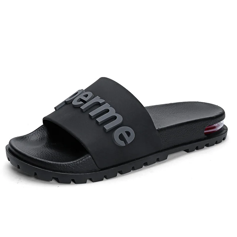 Factory Price Custom Slides Low Moq Pvc Air Blowing Slipper Sandal Mens Pvc Sandals Custom Slides New Trend slides slippers
