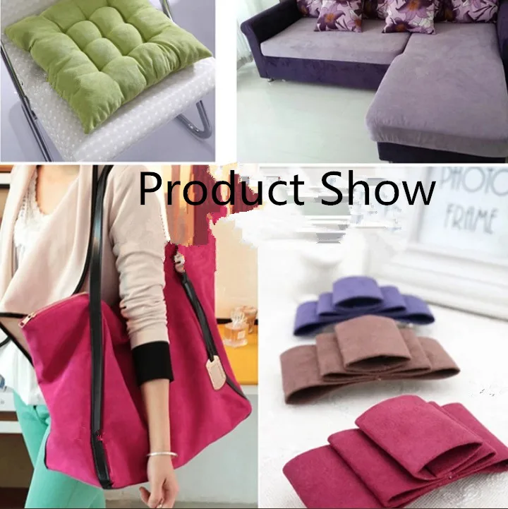 
75D*225D Polyester Suede Fabric Bag,jacket,sofa,shoes 