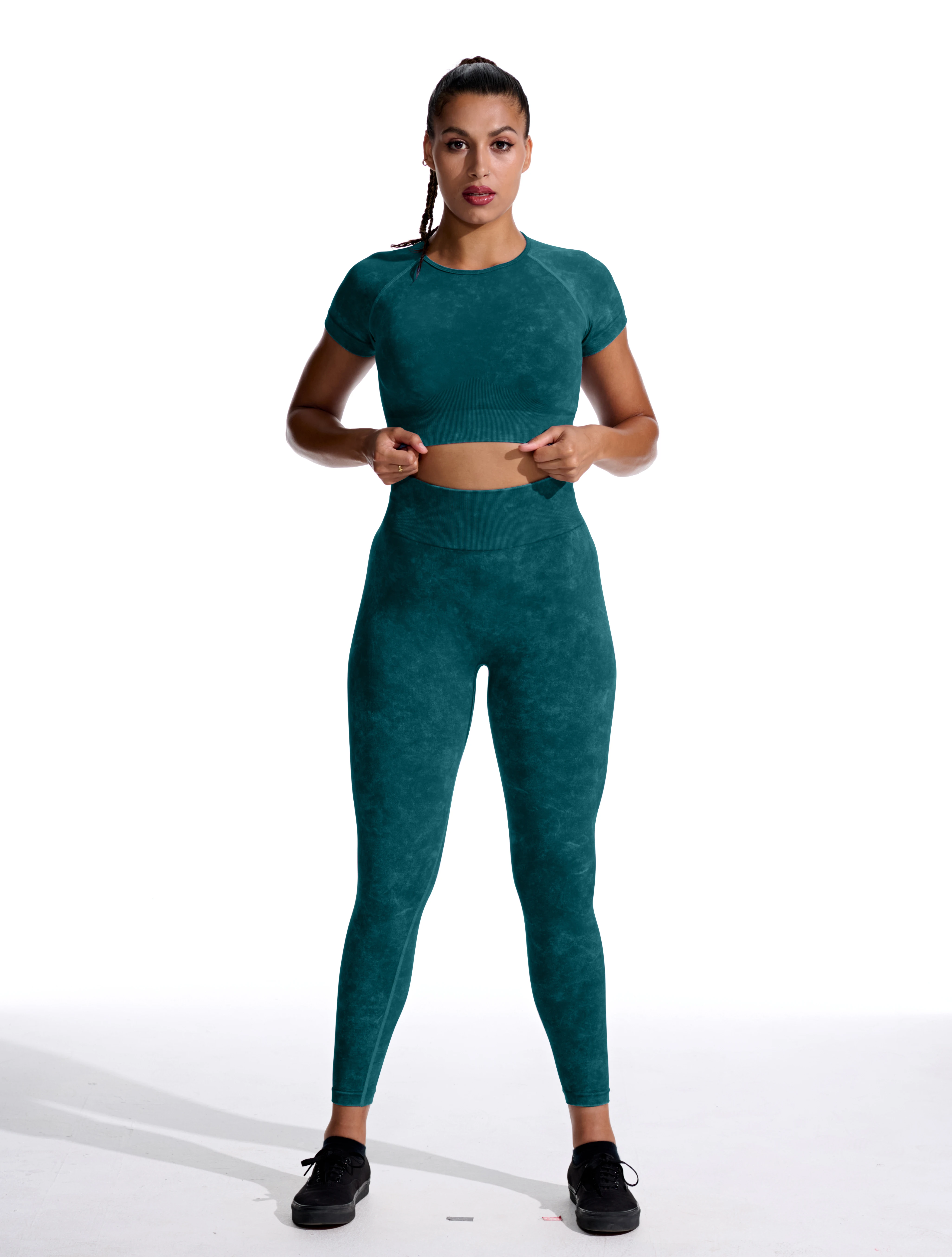 Autumn And Winter Comfortable And Breathable Training Clothing High Waist Butt Lifting Yoga Clothes Running Sportswear BK443