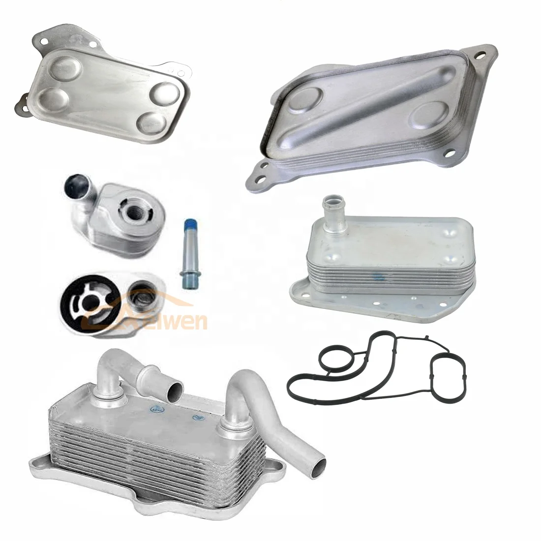 Aelwen Oil Cooler Radiator Fit For Benz for AUDI for BMW for Ford for PEUGEOT for Citroen for VW for Toyota for Honda