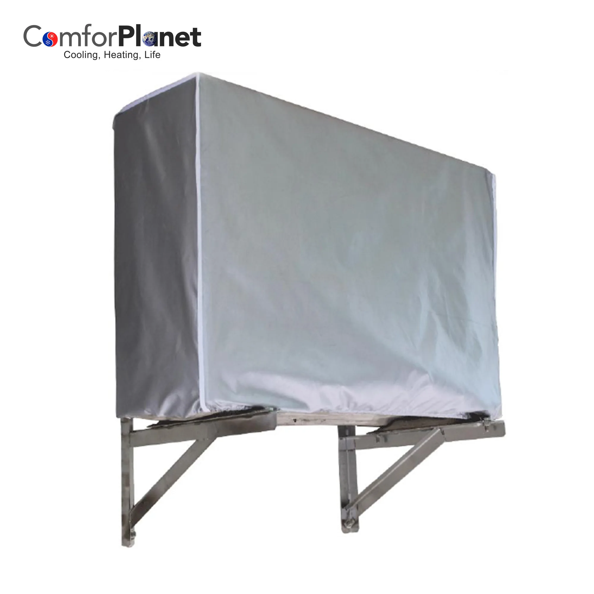 wholesale oxford fabric pvc waterproof outside Protection Clothes air conditioner cover for Outdoor Units