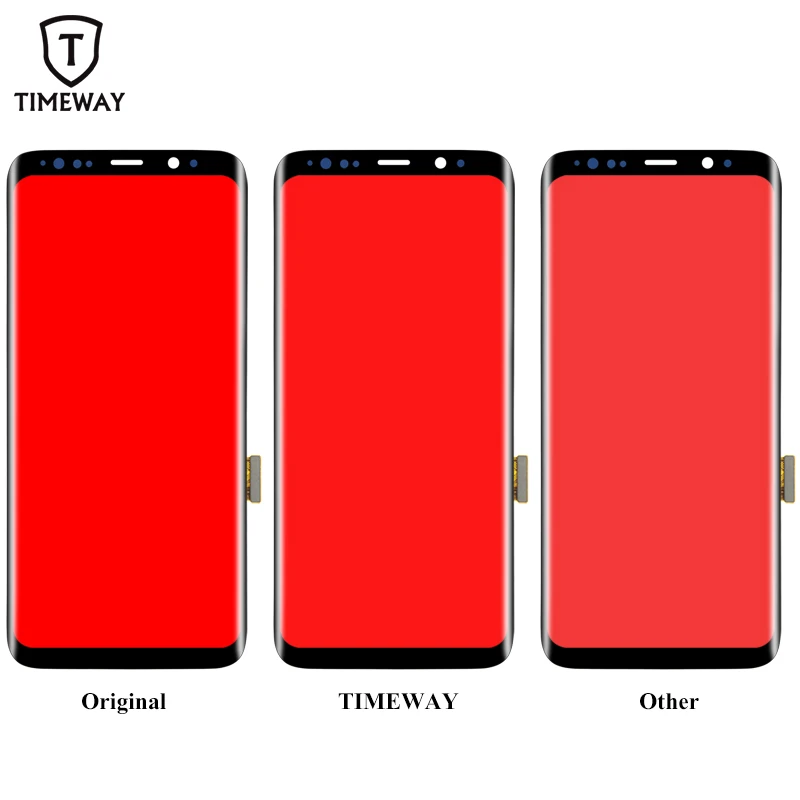 TIMEWAY Mobile Phone LCDs Wholesale for samsung S6 S7 S8 S9 FE 8 9 10 10+ 20ultra mobile screen display