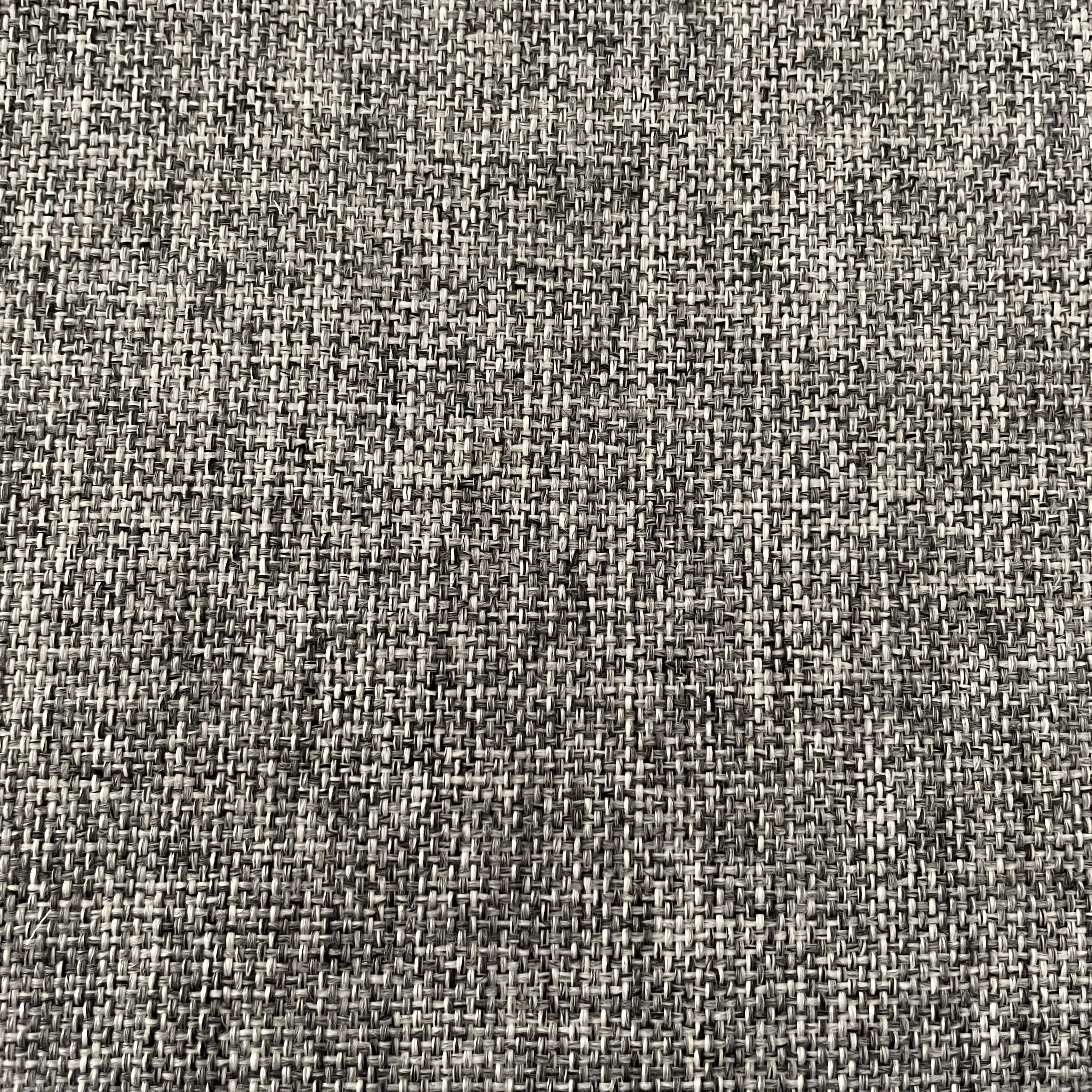 100% Polyester yarn dyed black and white color wide width linen like curtain fabric