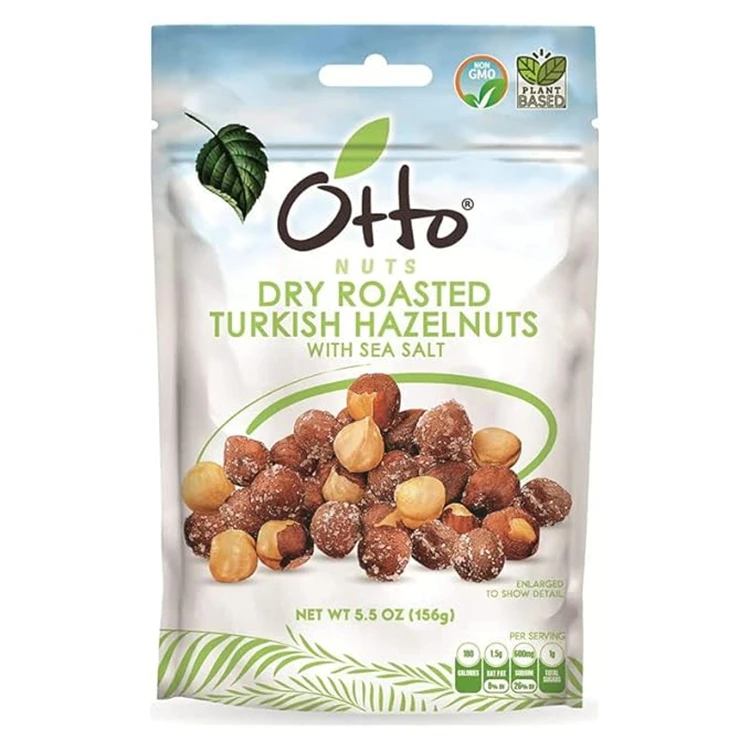 Custom Print Food Grade Nuts Packaging Stand up Pouch Zipper Smell Proof Food Mylar Bags Cashews Almonds Hazelnuts Packaging