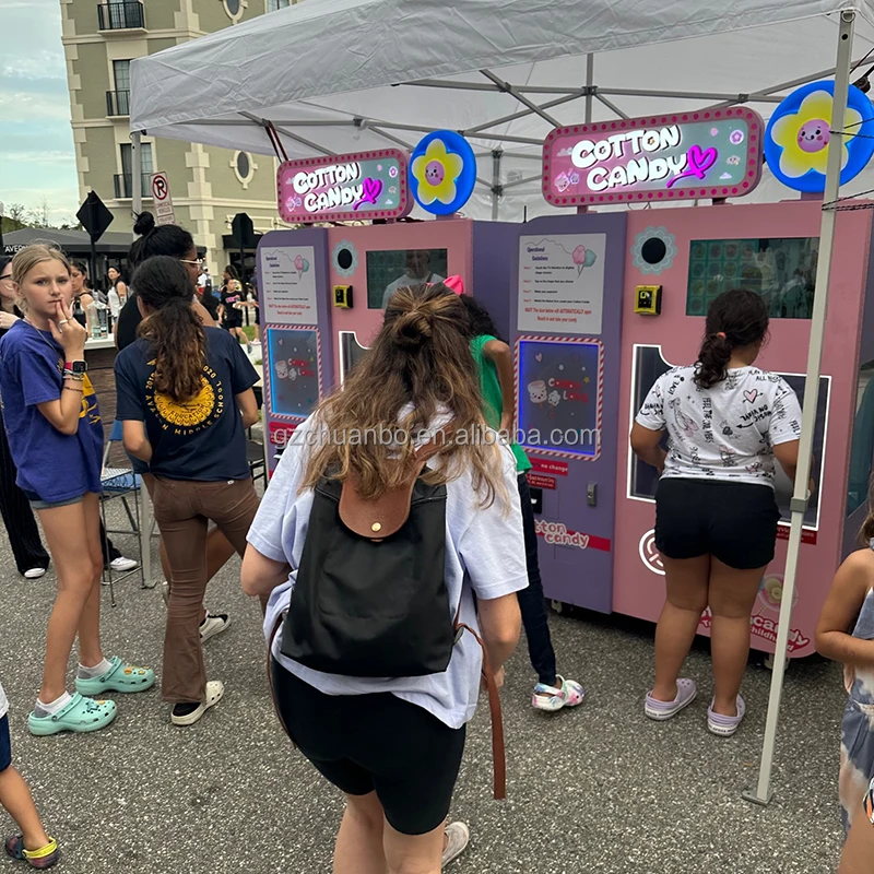 Self-service Intelligent Popcon Vending Snack Machine s Popcorn marshmallow Machine Machine