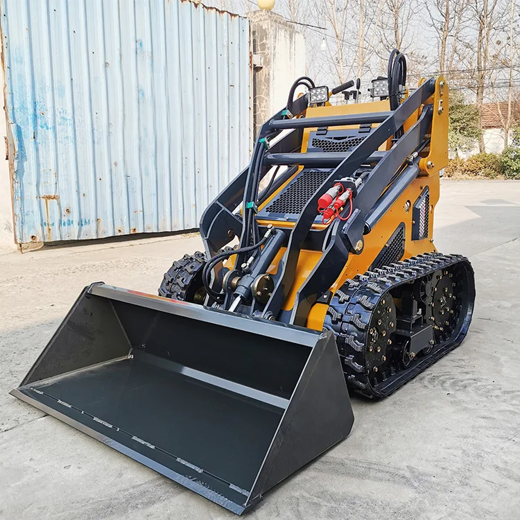 Track Attachments for Mini Skid Steer Loader Stand on Loader Compact Mini Loader