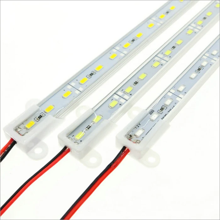 12 В 24 smd 5730 5050 2835 72 светодиодная алюминиевая жесткая Жесткая