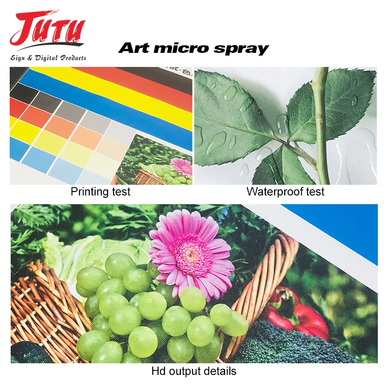 Inkjet digital printable polyester art canvas for printing,Self Adhesive Polyester Canvas For Indoor Decoration