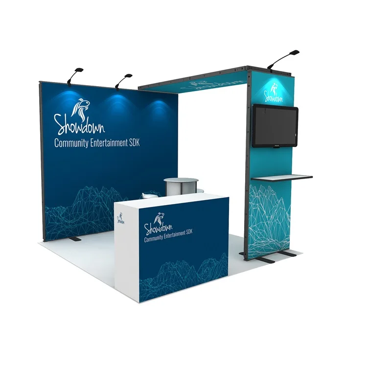 10x10 New Modern Portable Modular Standard Stand Exhibition Booth
