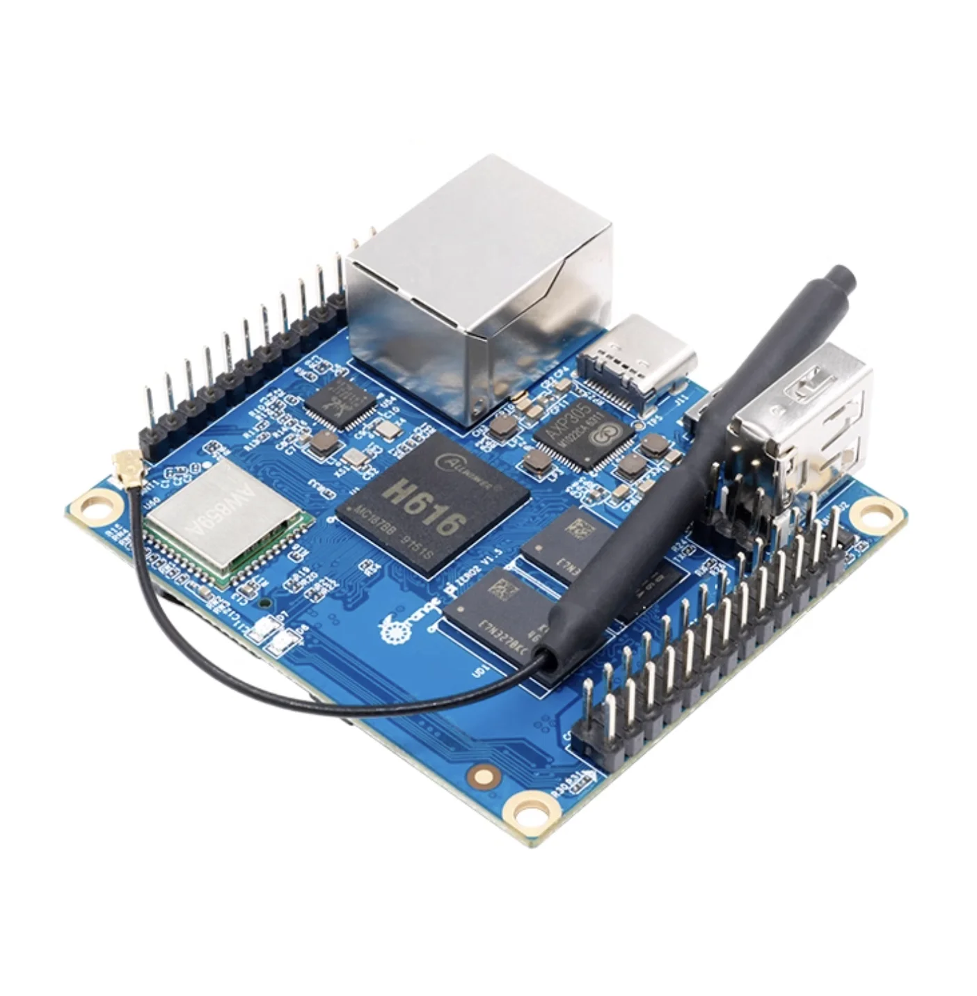 Orange Pi Zero2 512MB Allwinner H616 Chip ARM Development Board Programming MCU Android Linux