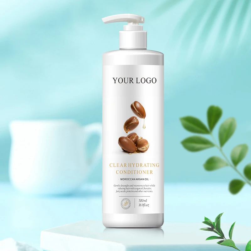 Wholesale OEM Natural Hair Care Products Moroccan Argan Oil Shampoo And Conditioner