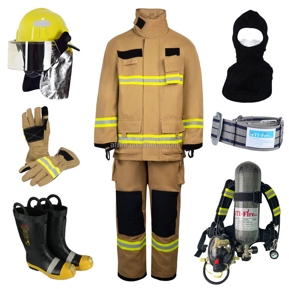 Firefighter Half Helmet EN443 397 Fireman Equipment Fire Fighting Rescue Suit Gear Cheap Price Firefighting Customized LOGO