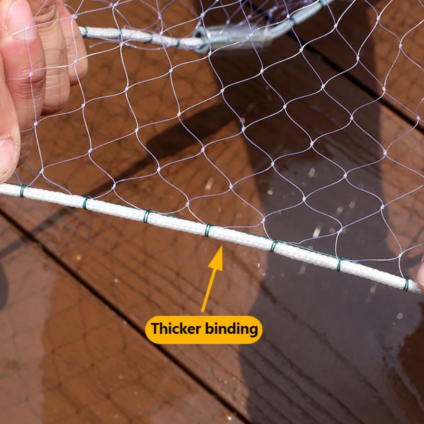 RISING Hot Selling 2.4m-7.2m Diameter American Style Cast Throw Strong PE Nylon Monofilament Buy Fishing Nets