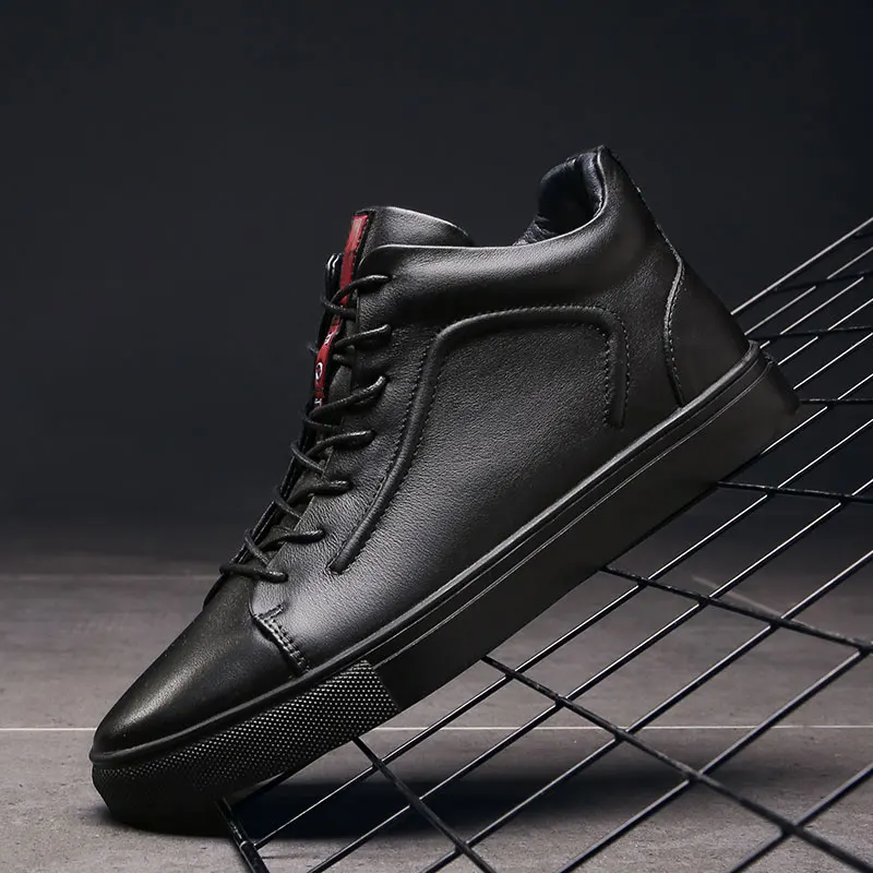 
Лидер продаж на Amazon, мужская кожаная обувь в британском стиле, зимние ботинки, мужские Ботинки Martin 