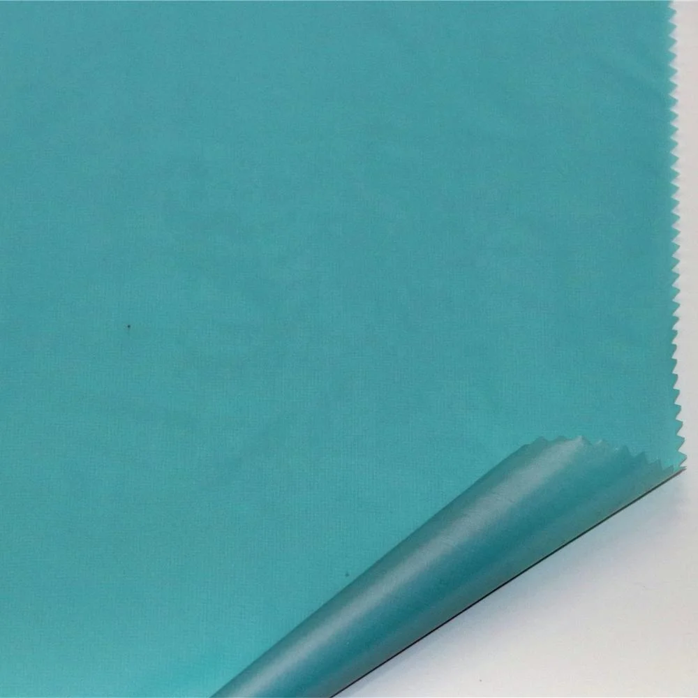 
100% nylon waterproof downproof double line ripstop PU Silicone coating Parachute nylon fabric 