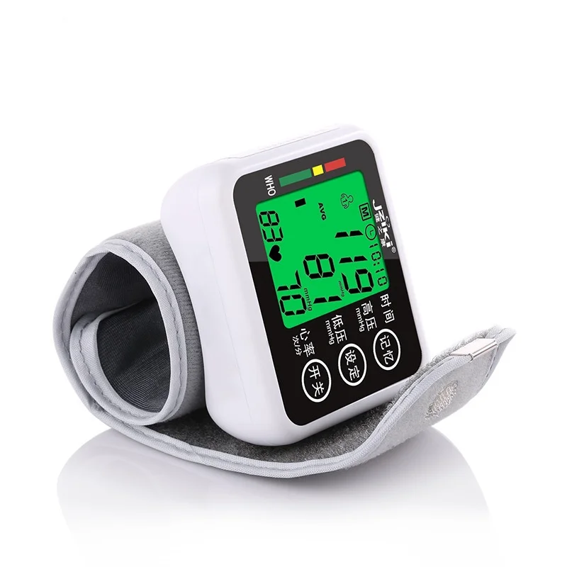 Wrist electronic blood pressure monitor for household intelligent fully automatic wrist blood pressure measurement instrument