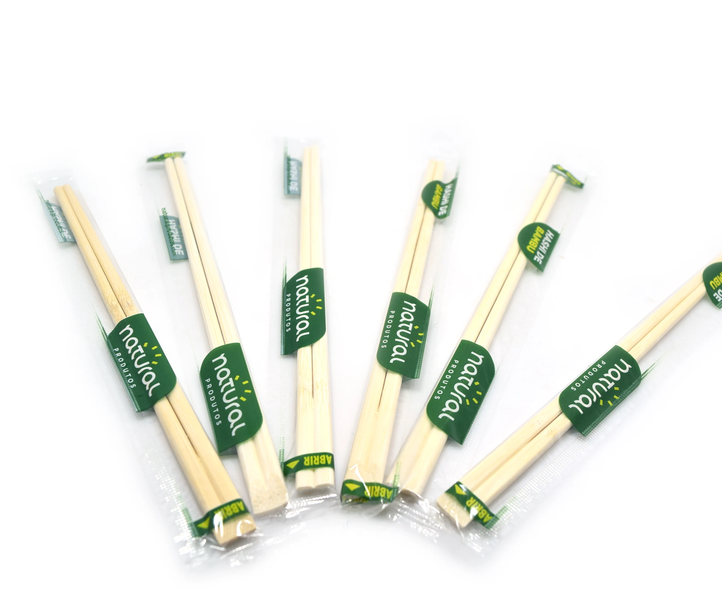 Custom Sale Easy Use Chinese Disposable Bamboo Tensoge Chopstick With Paper Cover