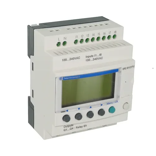 Original New Schnei-der SR2B121FU Compact Smart Relay/Programmable 12I/O 100-240VAC LCD Zelio Logic SR2 Series Good Price