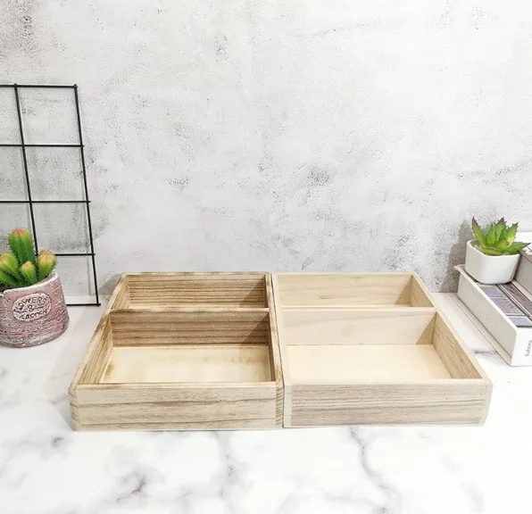 Arts and Crafts Wooden Box Top Sale Wholesale Wood for Gift Work Packing from Home Storage Box Eco-friendly Love Europe Folk Art