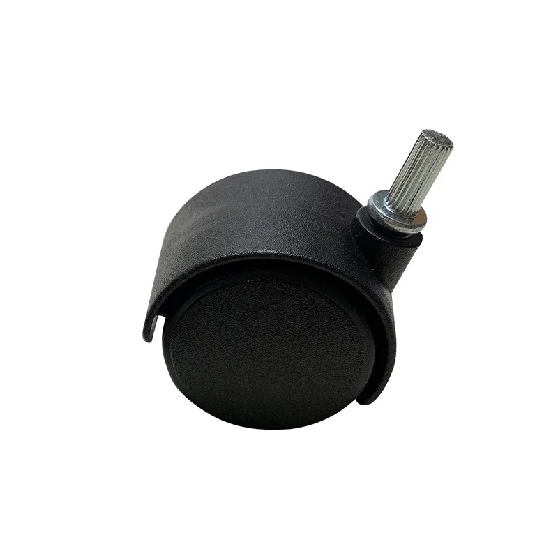 1.5 InchPP Furniture Silent Universal Straight Tooth Caster With Brake For Flower Pot Stand Wheel Shelf