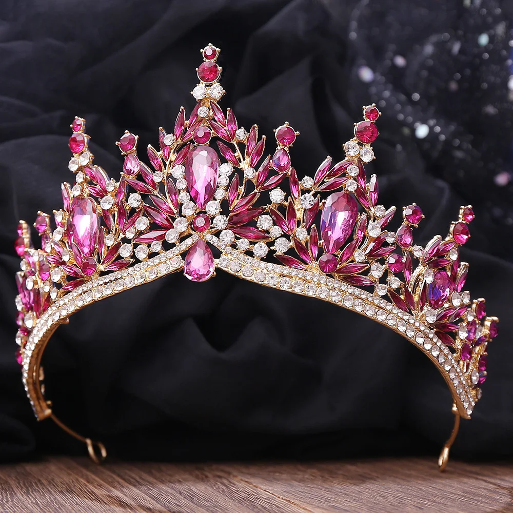 Hot Sell Bridal Crowns Wedding Bridal Hair Accessories Crystal Rhinestone Wedding Crown