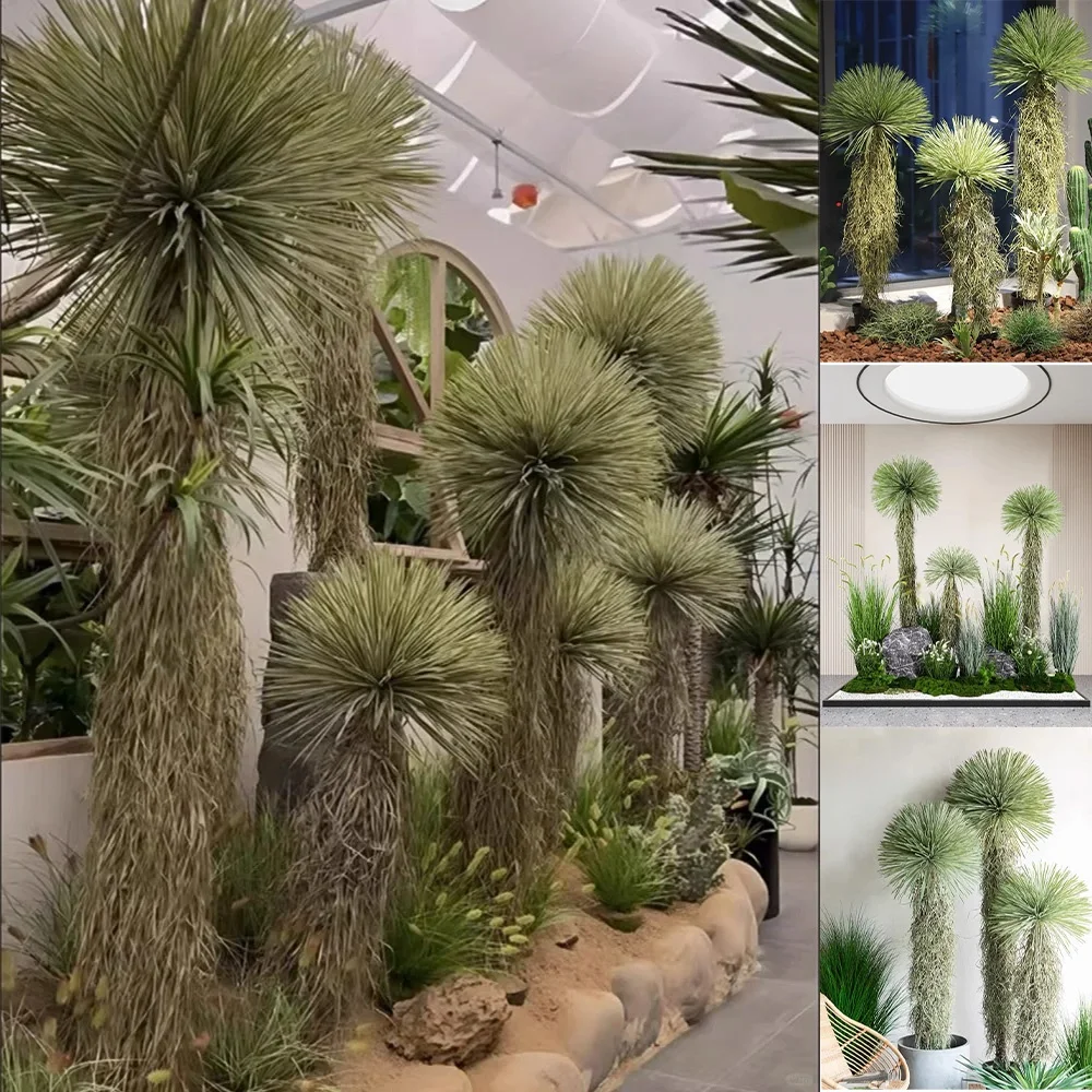 Hot Custom Handmade Design Beautiful Fake Plant Artificial Sisal Hemp for Home Indoor Decor