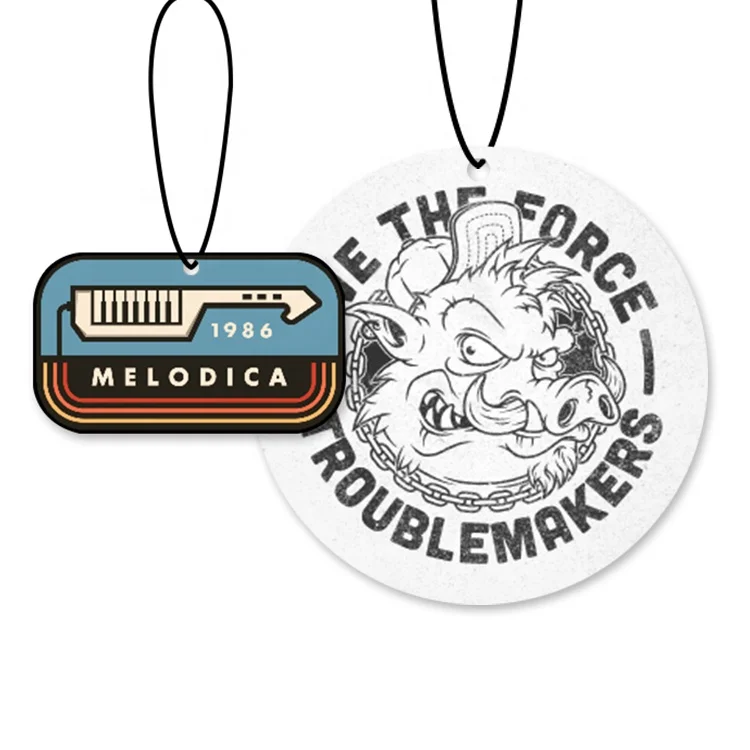 Заводская распродажа очаровательный подвесной бумажный автомобильный освежитель воздуха