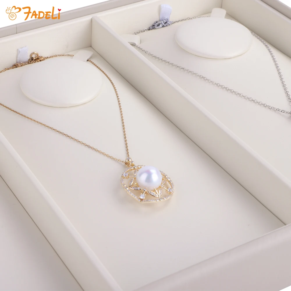 Pearl Necklace Jewelry Trays Display