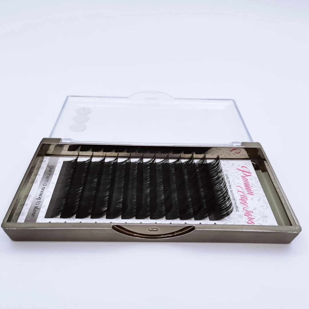 
korean silk eyelash extensions easy fan eyelash extensions tape russian volume eyelash extension 