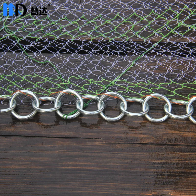 long recycle nylon monofilament floating fly hand throw Cast landing carp foldable fishing net