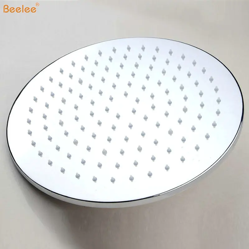 Beelee Amazon 12 дюймов круглые 304 из нержавеющей стали Дождь верхний душ контроля температуры изменение цвета светодиодный потолочный насадки для