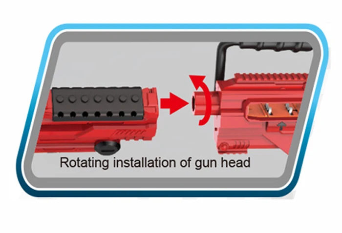 New Products Kids Soft Gun Electric Toy Gun with 40PCS EVA Bullets Shoot Game Electric Gun Toys for Boys