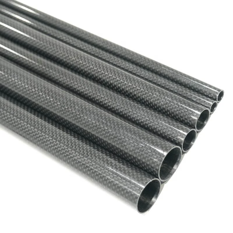 Direct Manufacturer Industrial Custom Full Carbon Fiber Round Tube