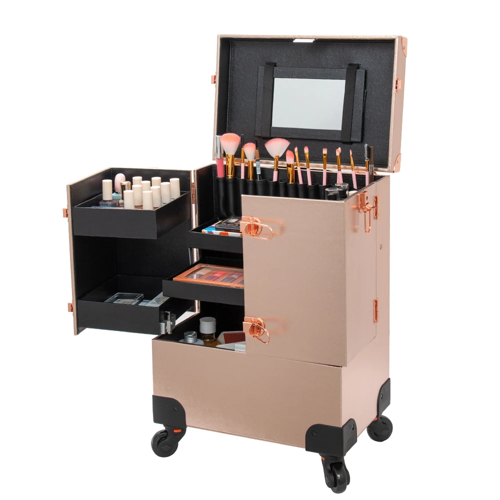 BSCI Travel  Cosmetic Nail Bag vanity cosmetic beauty makeup  case pouch box bag