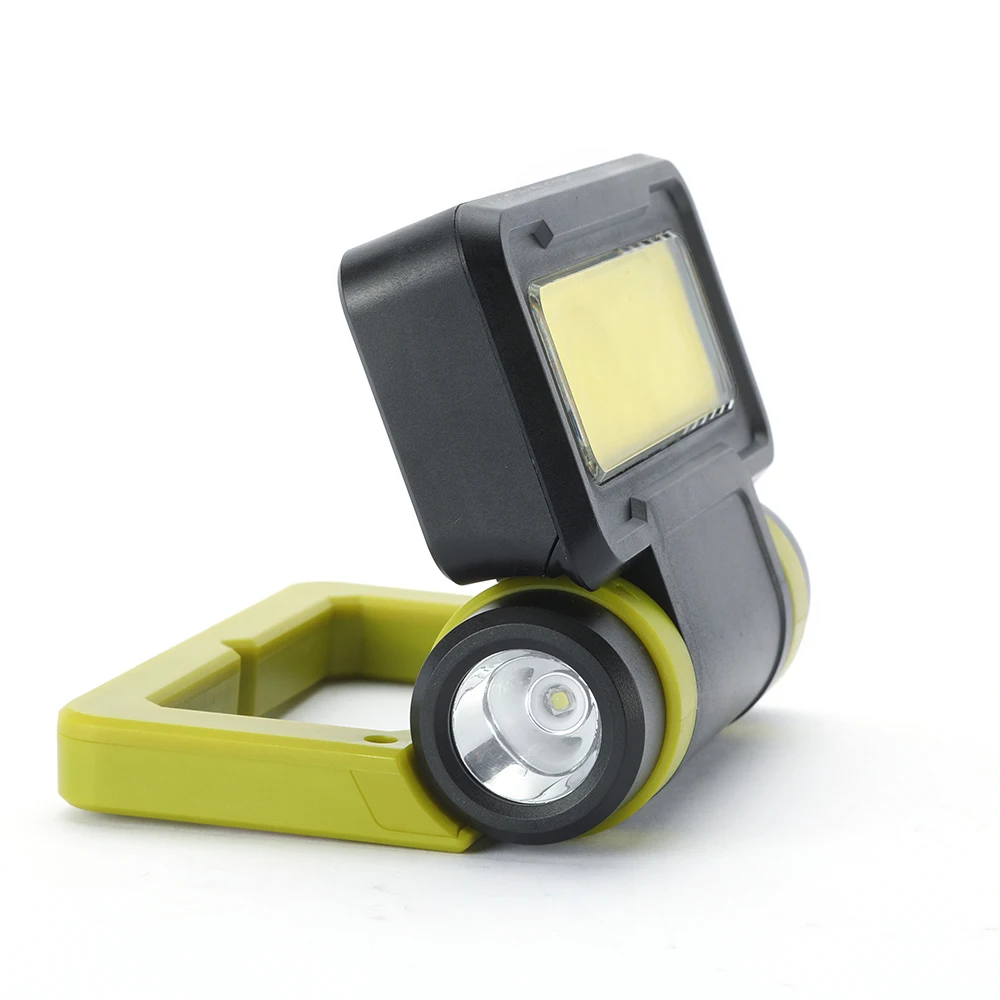 
New Design water resistant dimmable side flashlight rechargeable LED work light for hiking 