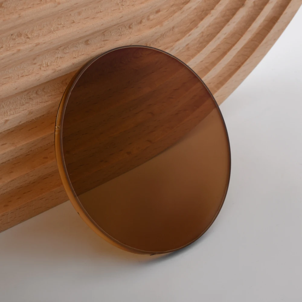 Hmc Lenses 156  Blue Cut photo S.V Wholesale Price Hot Selling  Lens High Quality 1.56 Photochromic  Gray Brown Optical Lens