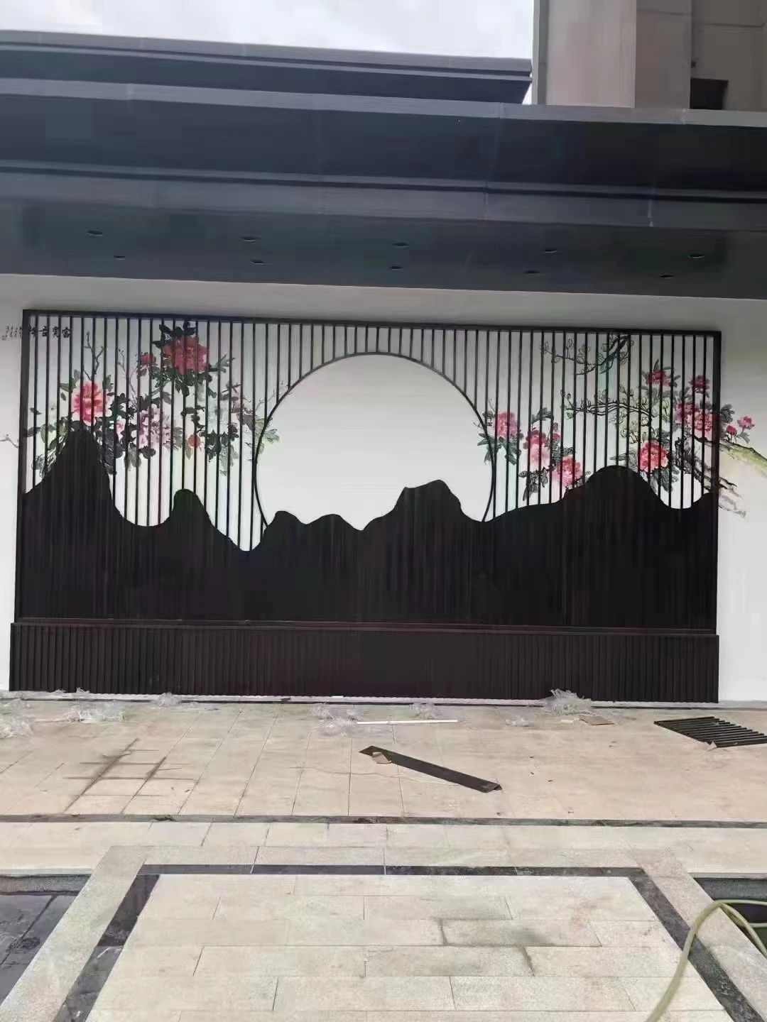 Factory Direct Outdoor Metallic Wall Beautification Decoration Can be Customized According to the Drawing