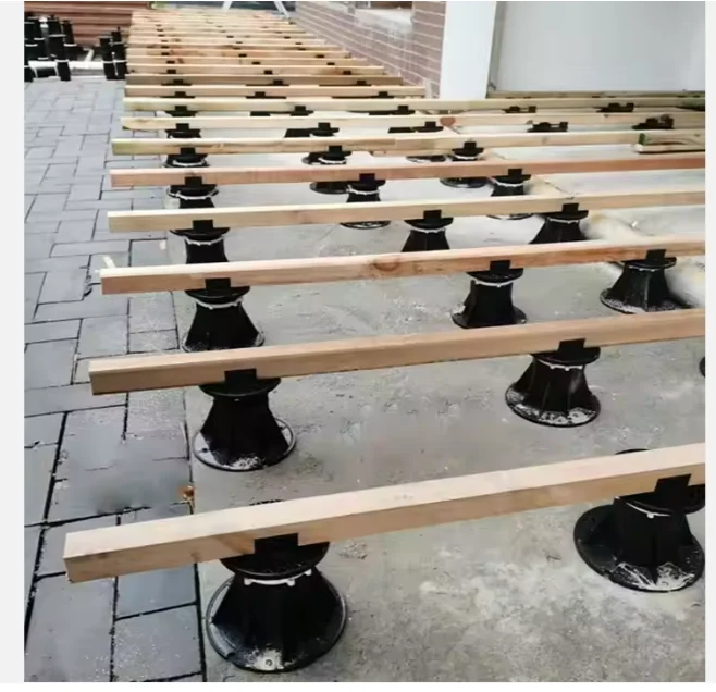 Decking Keel Support Adjustable Height Plastic Pedestal