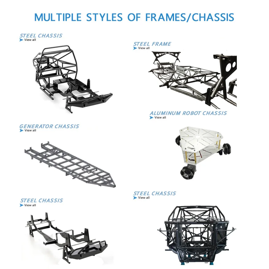 Low Profile Chassis Go Kart Sprint Car Chassis 4U Server Chassis