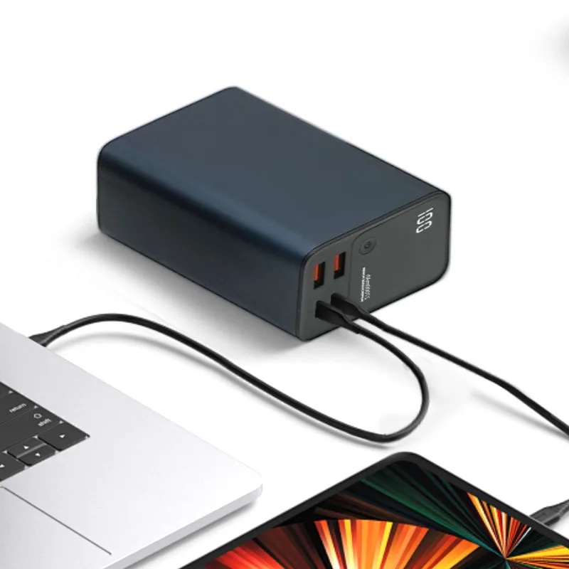 EZ100 225.5W/27000mAh  Portable Power Bank  Powerbank with Wired PD65W Fast Charging