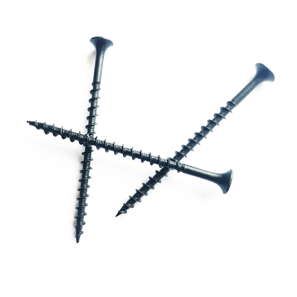 black/grey phosphated C1022A drywall screws factory direct price